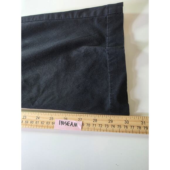 BODEN Black Classic Straight Boot Casual Trousers Pants 30" Inseam SZ 12R - Picture 8 of 10